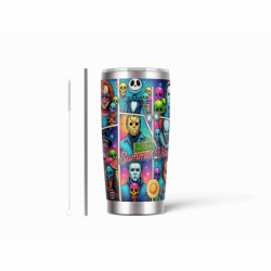 20oz Stainless Tumbler w/ Magnet Sliding Lid- Printed direct to Tumbler 1222