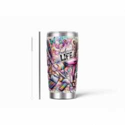 20oz Stainless Tumbler w/ Magnet Sliding Lid- Printed direct to Tumbler 1225
