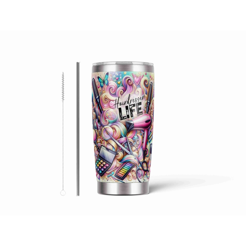 20oz Stainless Tumbler w/ Magnet Sliding Lid- Printed direct to Tumbler 1225