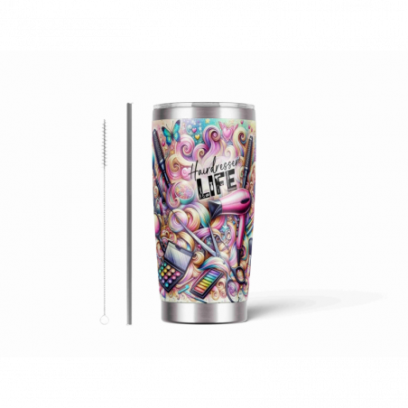20oz Stainless Tumbler w/ Magnet Sliding Lid- Printed direct to Tumbler 1225