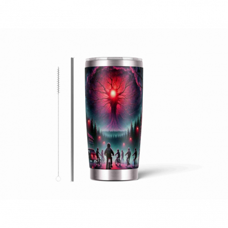 20oz Stainless Tumbler w/ Magnet Sliding Lid- Printed direct to Tumbler 1234