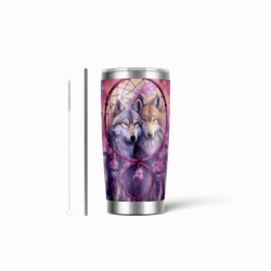 20oz Stainless Tumbler w/ Magnet Sliding Lid- Printed direct to Tumbler 1235