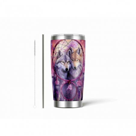 20oz Stainless Tumbler w/ Magnet Sliding Lid- Printed direct to Tumbler 1235