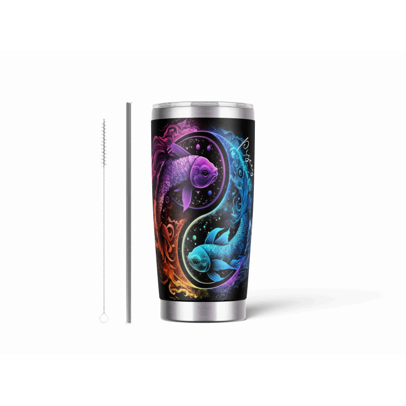 20oz Stainless Tumbler w/ Magnet Sliding Lid- Printed direct to Tumbler 1236