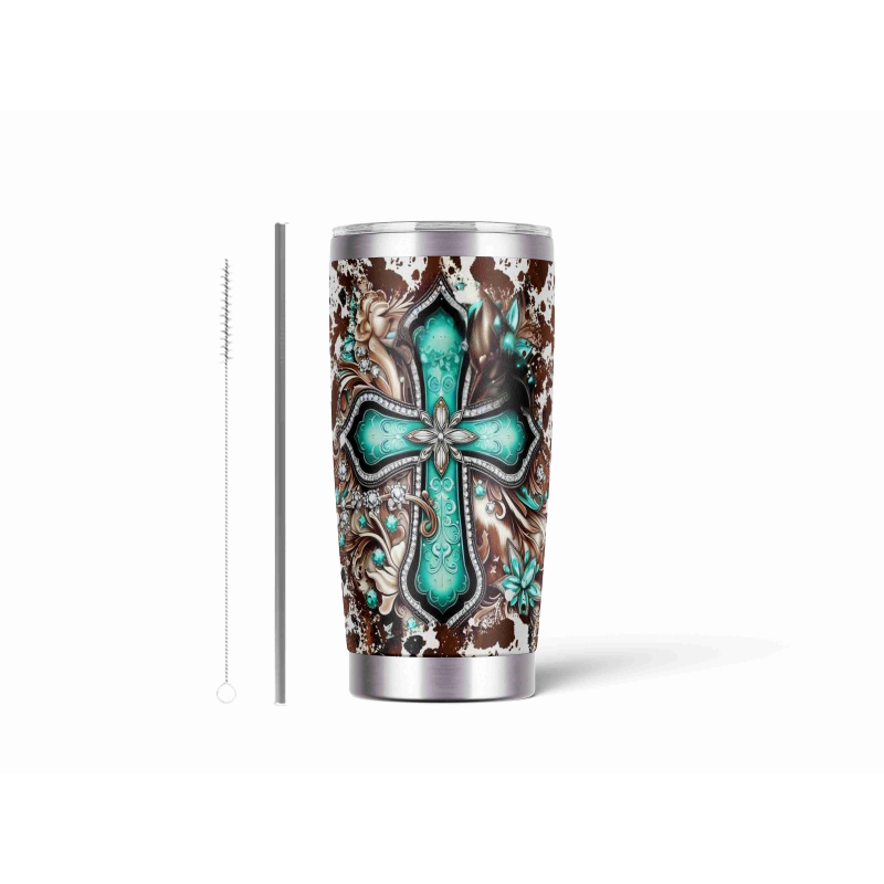 20oz Stainless Tumbler w/ Magnet Sliding Lid- Printed direct to Tumbler 1239