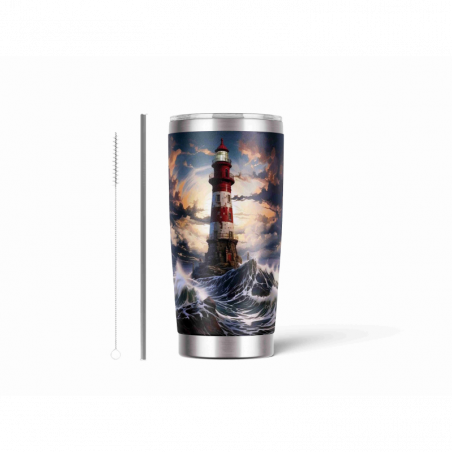20oz Stainless Tumbler w/ Magnet Sliding Lid- Printed direct to Tumbler 1241