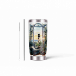 20oz Stainless Tumbler w/ Magnet Sliding Lid- Printed direct to Tumbler 1243