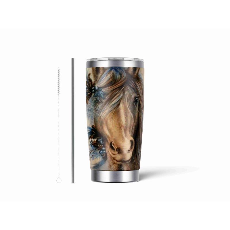 20oz Stainless Tumbler w/ Magnet Sliding Lid- Printed direct to Tumbler 1247
