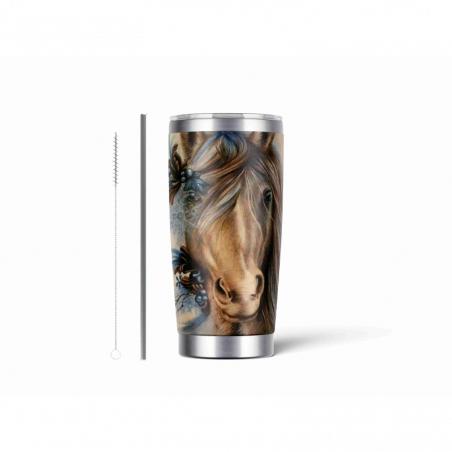 20oz Stainless Tumbler w/ Magnet Sliding Lid- Printed direct to Tumbler 1247