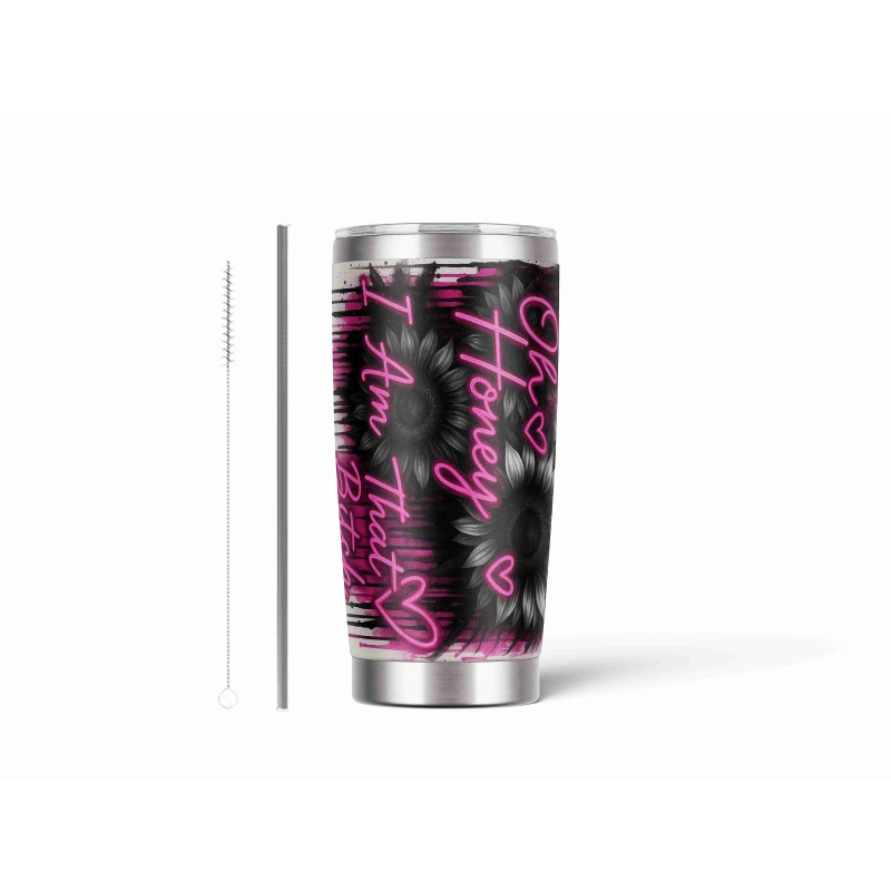 20oz Stainless Tumbler w/ Magnet Sliding Lid- Printed direct to Tumbler 1248