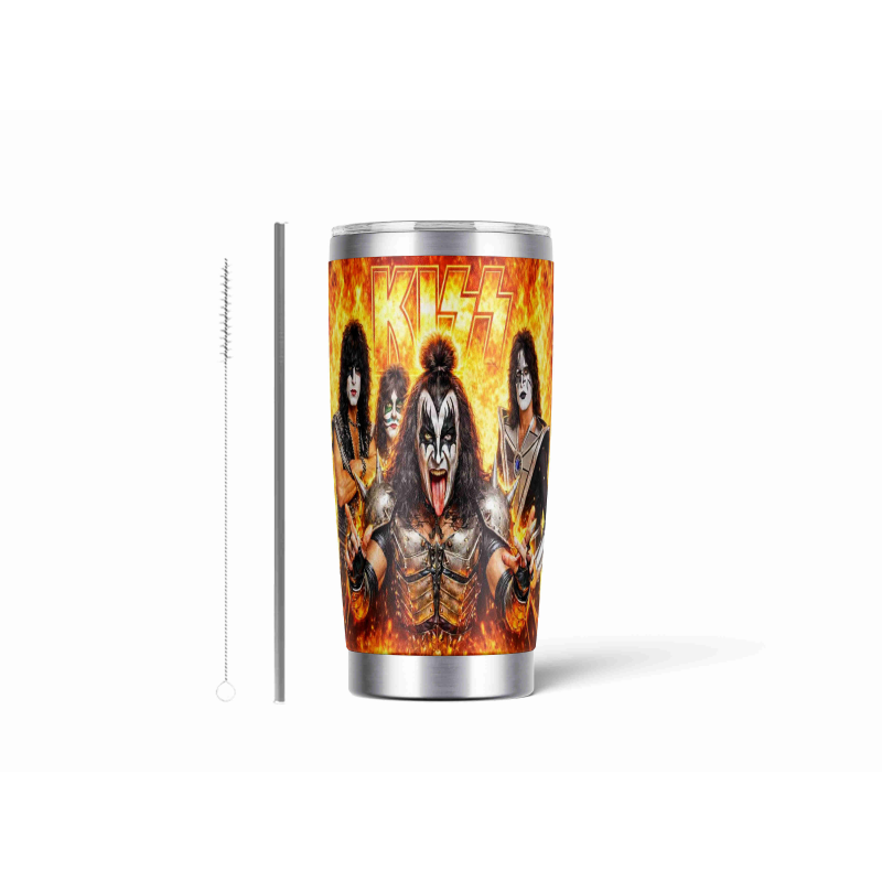 20oz Stainless Tumbler w/ Magnet Sliding Lid- Printed direct to Tumbler 1252