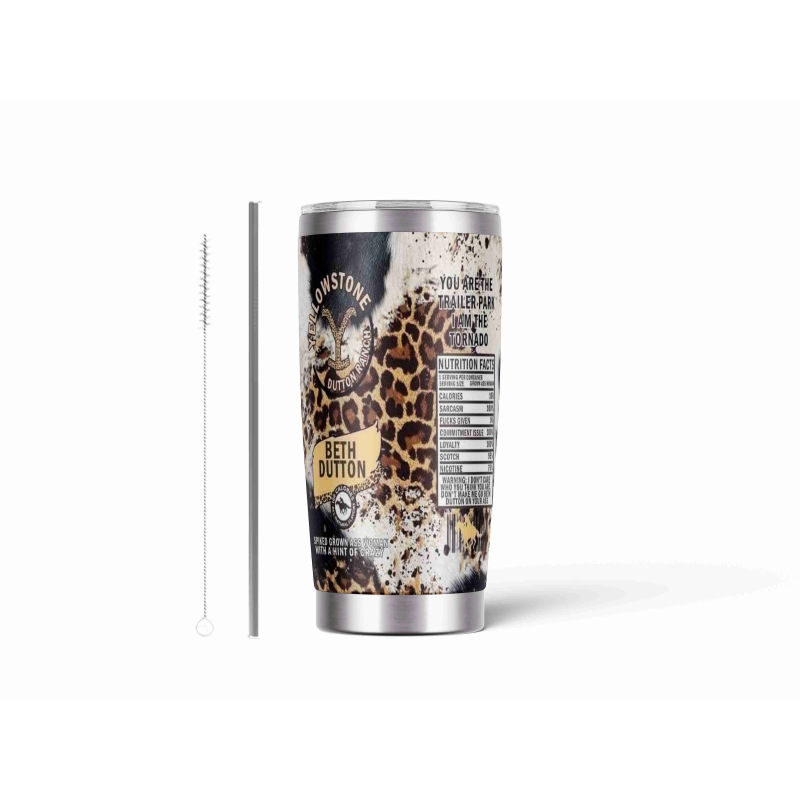 20oz Stainless Tumbler w/ Magnet Sliding Lid- Printed direct to Tumbler 1257