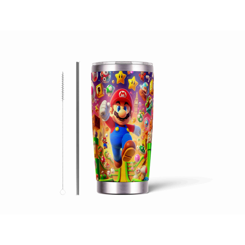 20oz Stainless Tumbler w/ Magnet Sliding Lid- Printed direct to Tumbler 1260