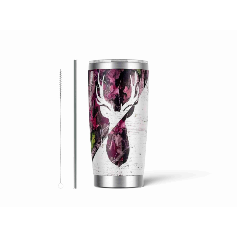 20oz Stainless Tumbler w/ Magnet Sliding Lid- Printed direct to Tumbler 1263