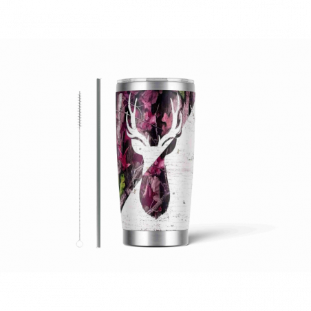 20oz Stainless Tumbler w/ Magnet Sliding Lid- Printed direct to Tumbler 1263
