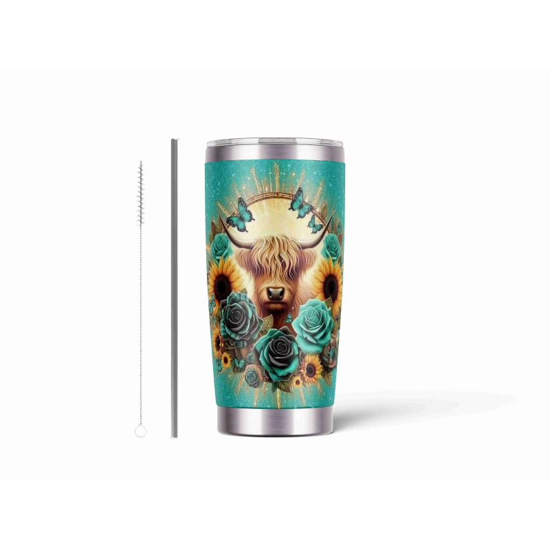 20oz Stainless Tumbler w/ Magnet Sliding Lid- Printed direct to Tumbler 1267