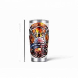 20oz Stainless Tumbler w/ Magnet Sliding Lid- Printed direct to Tumbler 1269