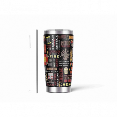 20oz Stainless Tumbler w/ Magnet Sliding Lid- Printed direct to Tumbler 1273