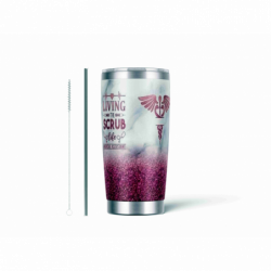 20oz Stainless Tumbler w/ Magnet Sliding Lid- Printed direct to Tumbler 1282