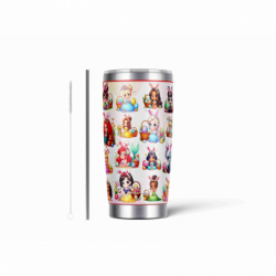 20oz Stainless Tumbler w/ Magnet Sliding Lid- Printed direct to Tumbler 1286