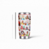 20oz Stainless Tumbler w/ Magnet Sliding Lid- Printed direct to Tumbler 1286