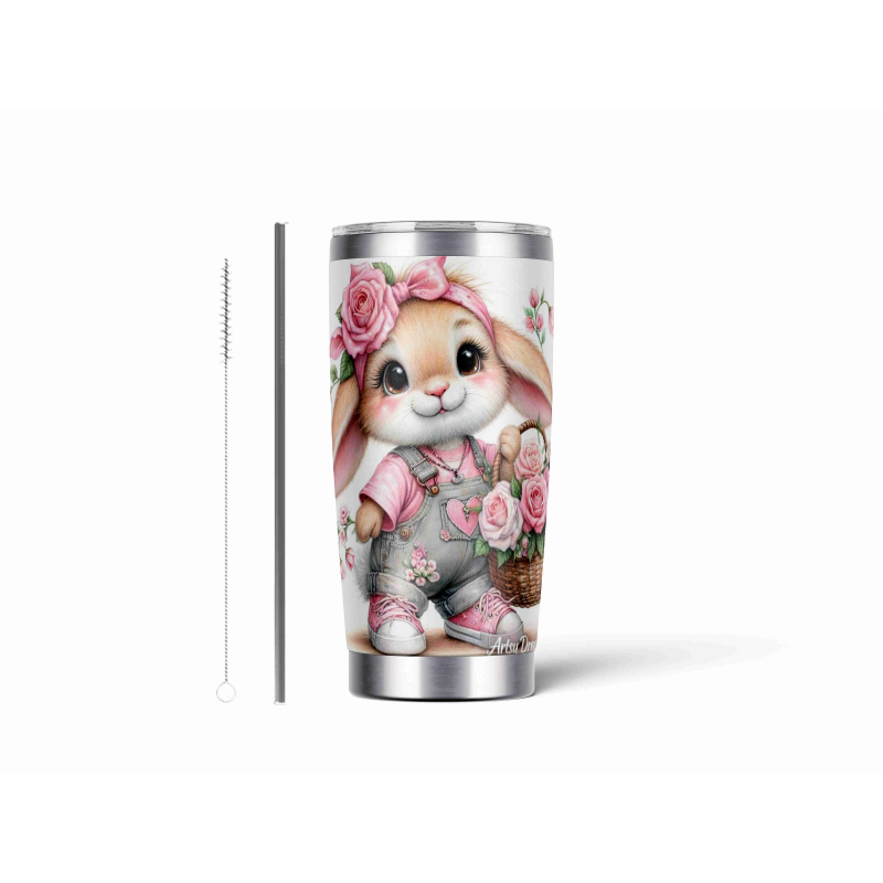 20oz Stainless Tumbler w/ Magnet Sliding Lid- Printed direct to Tumbler 1289