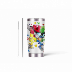20oz Stainless Tumbler w/ Magnet Sliding Lid- Printed direct to Tumbler 1299