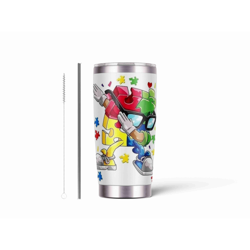 20oz Stainless Tumbler w/ Magnet Sliding Lid- Printed direct to Tumbler 1299