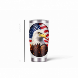 20oz Stainless Tumbler w/ Magnet Sliding Lid- Printed direct to Tumbler 1307