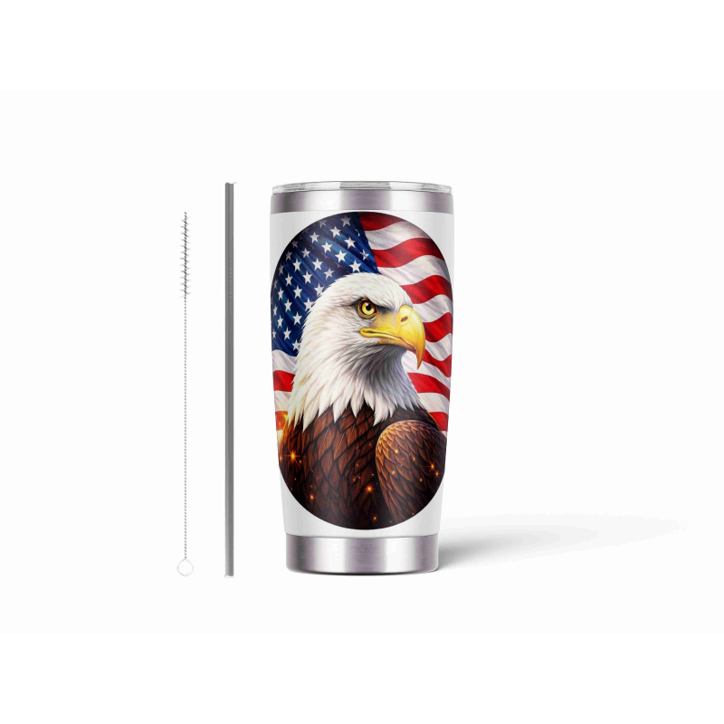 20oz Stainless Tumbler w/ Magnet Sliding Lid- Printed direct to Tumbler 1307