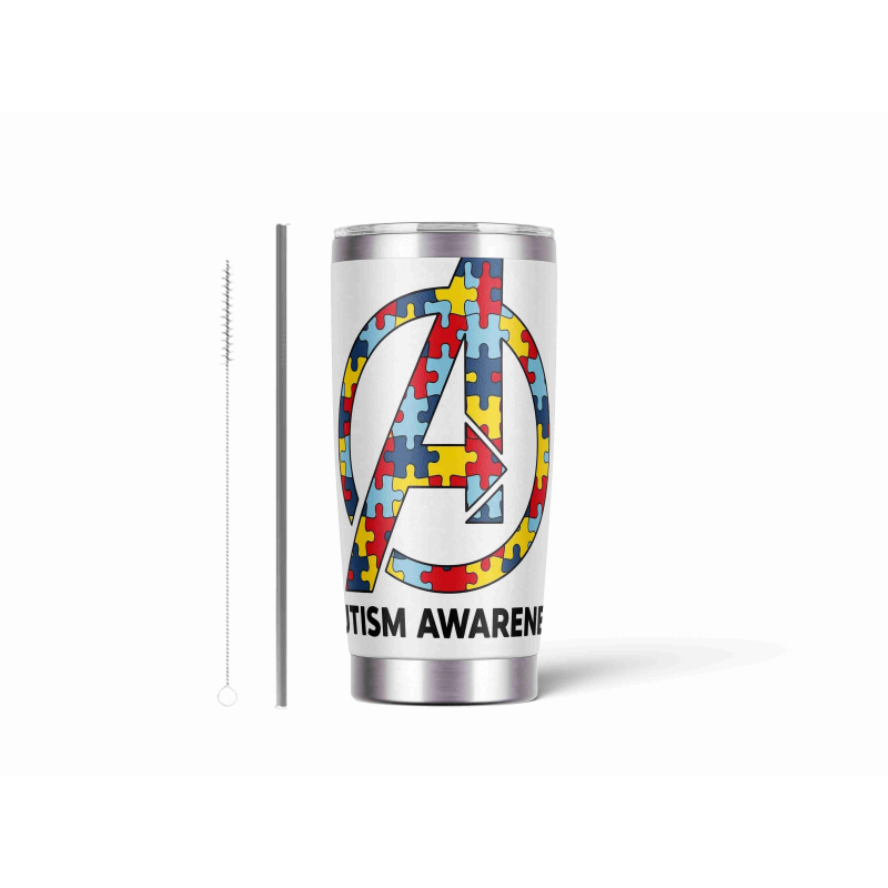 20oz Stainless Tumbler w/ Magnet Sliding Lid- Printed direct to Tumbler 1309