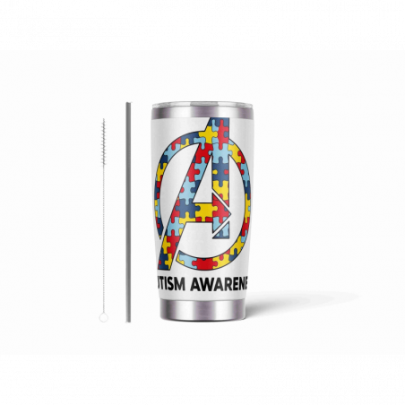 20oz Stainless Tumbler w/ Magnet Sliding Lid- Printed direct to Tumbler 1309