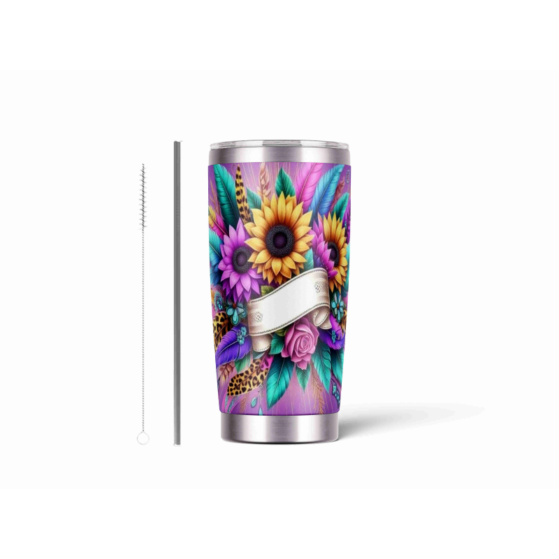20oz Stainless Tumbler w/ Magnet Sliding Lid- Printed direct to Tumbler 1312