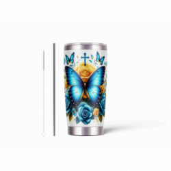 20oz Stainless Tumbler w/ Magnet Sliding Lid- Printed direct to Tumbler 1316