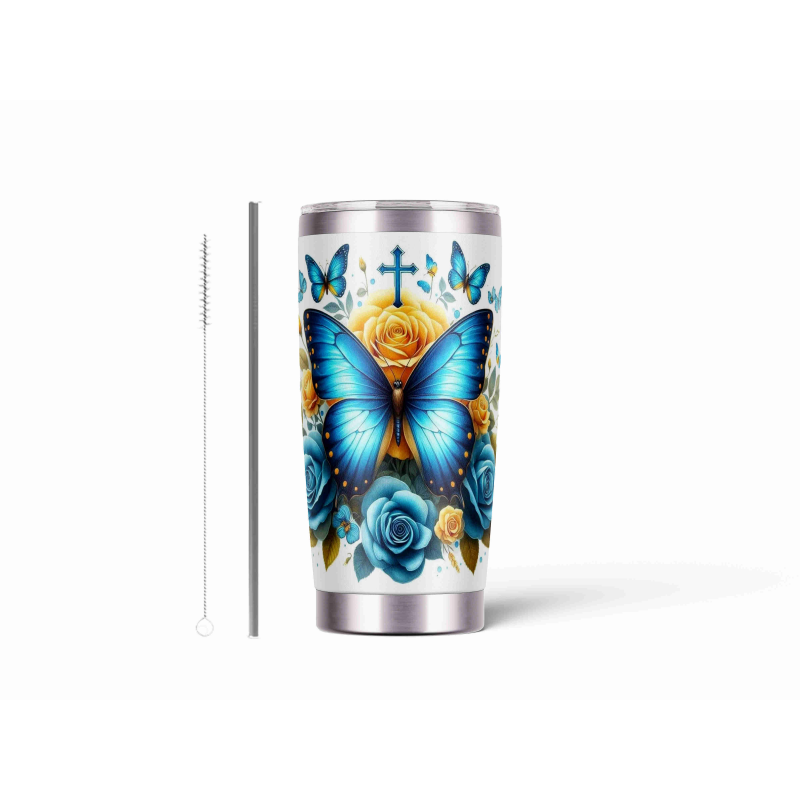 20oz Stainless Tumbler w/ Magnet Sliding Lid- Printed direct to Tumbler 1316