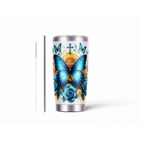 20oz Stainless Tumbler w/ Magnet Sliding Lid- Printed direct to Tumbler 1316