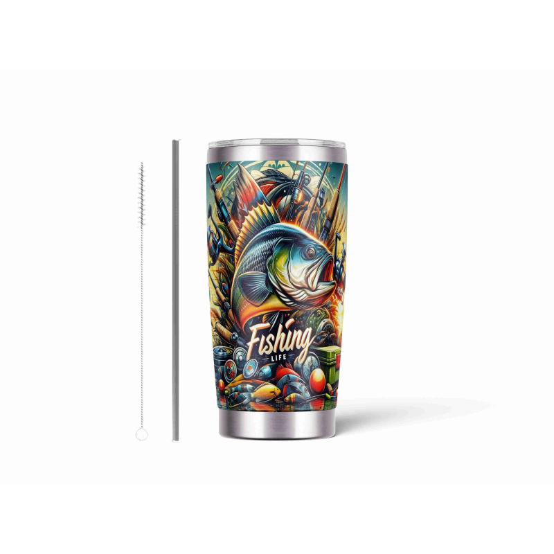 20oz Stainless Tumbler w/ Magnet Sliding Lid- Printed direct to Tumbler 1320