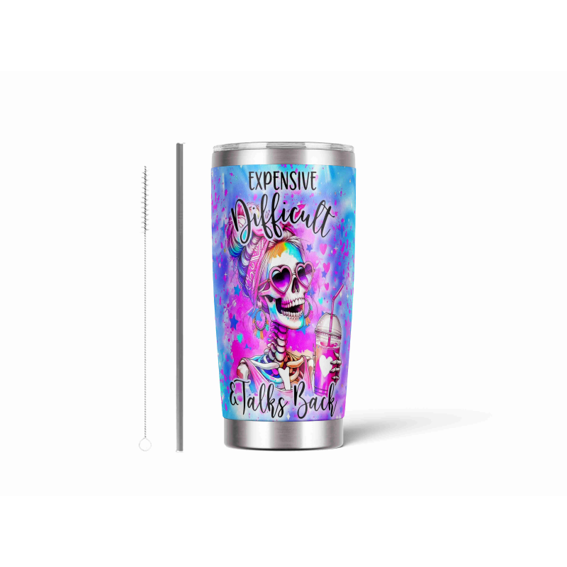 20oz Stainless Tumbler w/ Magnet Sliding Lid- Printed direct to Tumbler 1325