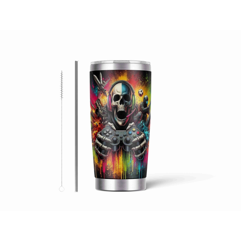 20oz Stainless Tumbler w/ Magnet Sliding Lid- Printed direct to Tumbler 1328
