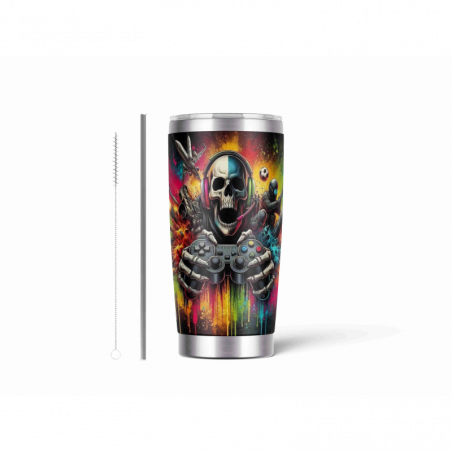 20oz Stainless Tumbler w/ Magnet Sliding Lid- Printed direct to Tumbler 1328
