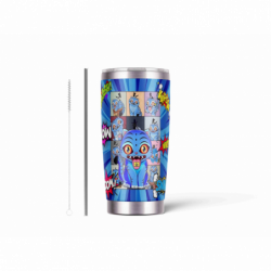 20oz Stainless Tumbler w/ Magnet Sliding Lid- Printed direct to Tumbler 1333
