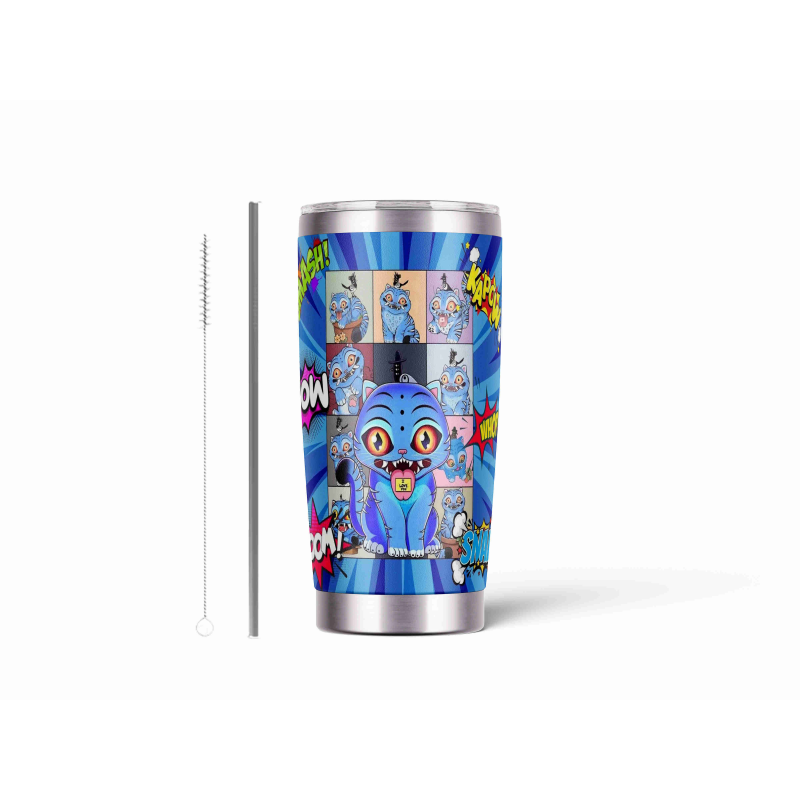20oz Stainless Tumbler w/ Magnet Sliding Lid- Printed direct to Tumbler 1333