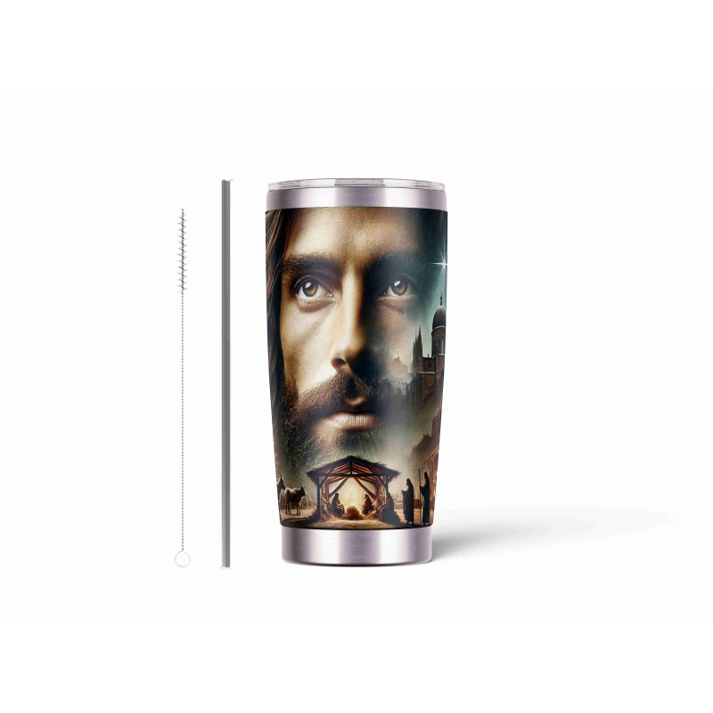 20oz Stainless Tumbler w/ Magnet Sliding Lid- Printed direct to Tumbler 1337