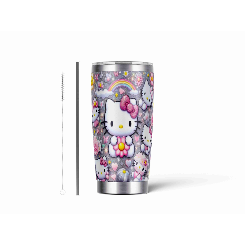 20oz Stainless Tumbler w/ Magnet Sliding Lid- Printed direct to Tumbler 1339
