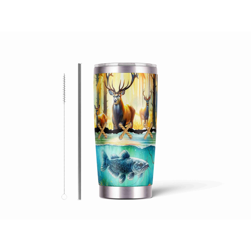 20oz Stainless Tumbler w/ Magnet Sliding Lid- Printed direct to Tumbler 1345