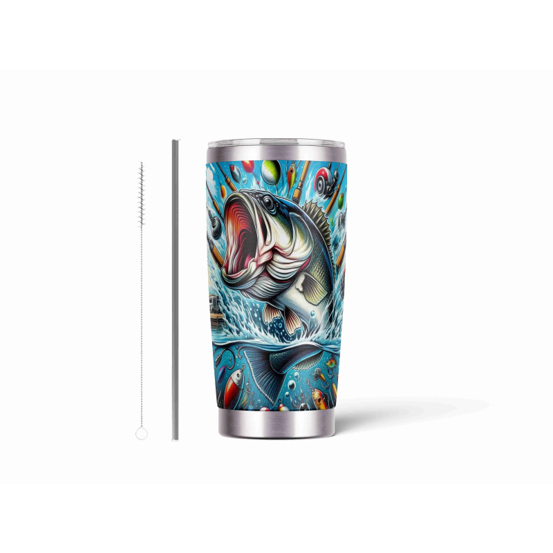20oz Stainless Tumbler w/ Magnet Sliding Lid- Printed direct to Tumbler 1346