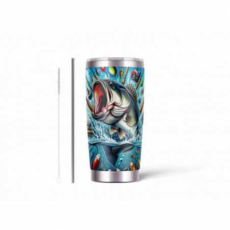 20oz Stainless Tumbler w/ Magnet Sliding Lid- Printed direct to Tumbler 1346