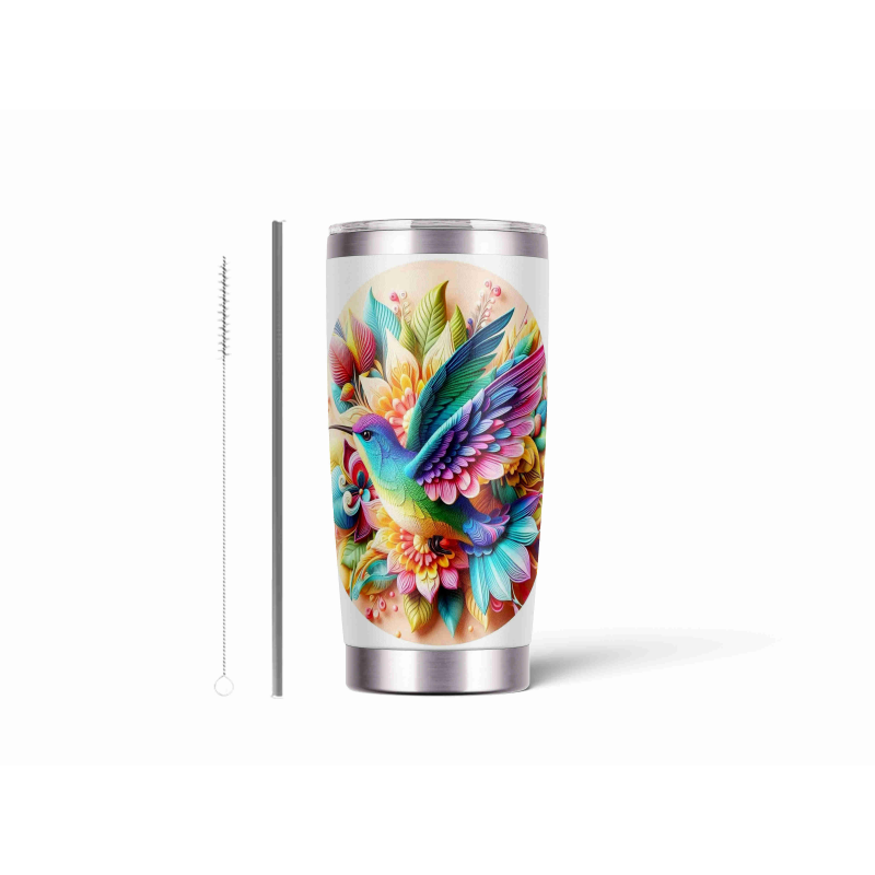 20oz Stainless Tumbler w/ Magnet Sliding Lid- Printed direct to Tumbler 1348