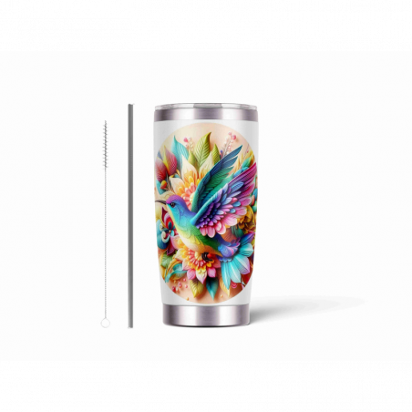 20oz Stainless Tumbler w/ Magnet Sliding Lid- Printed direct to Tumbler 1348