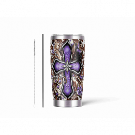 20oz Stainless Tumbler w/ Magnet Sliding Lid- Printed direct to Tumbler 1354